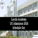 Loyola Academy UG Admission 2026 Schedule Out; Phase I Closes on April 5 @loyolaacademy.edu.in